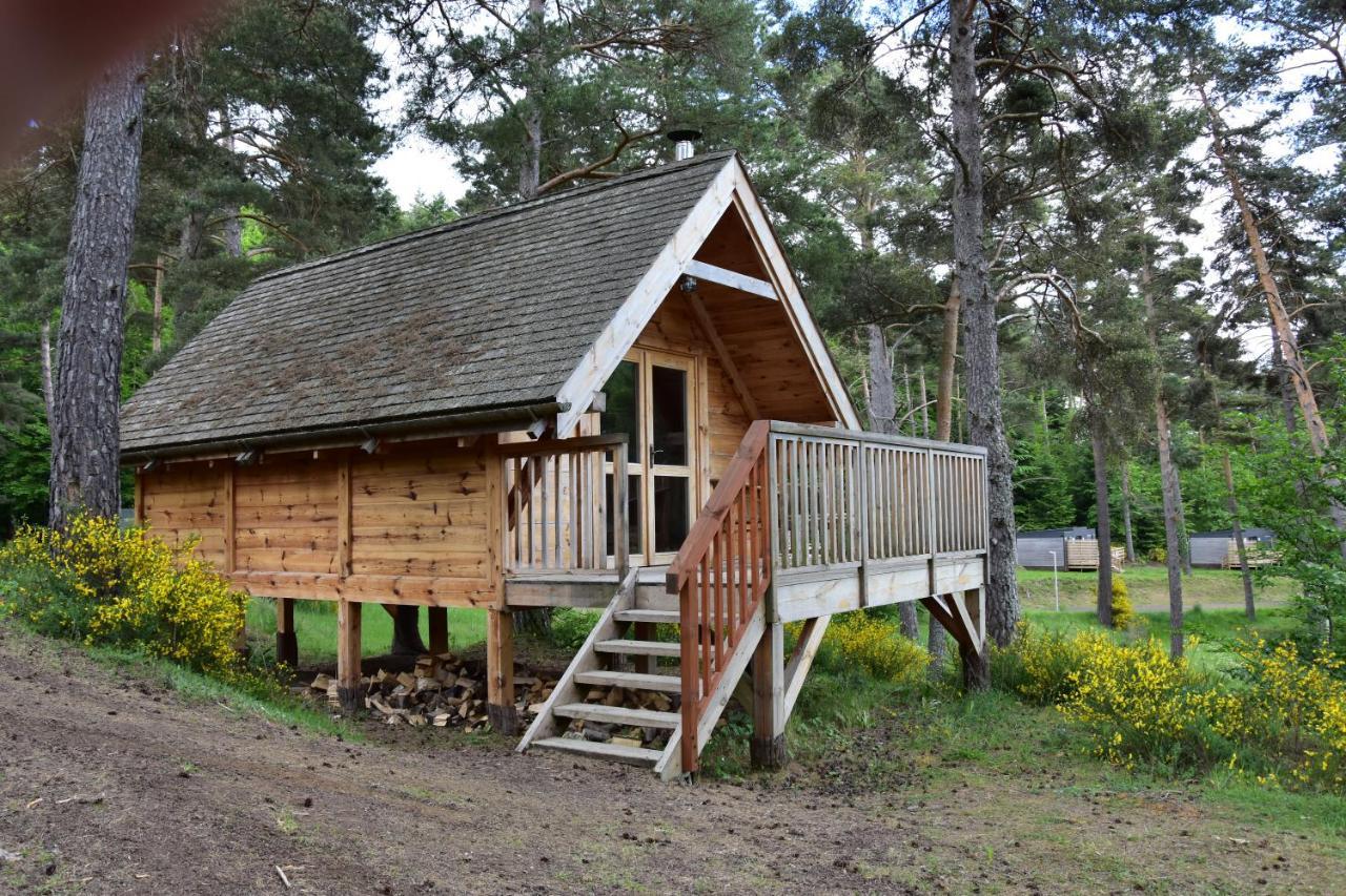 Cabane Lodge Domaine Du Lac Chambon Murol Zewnętrze zdjęcie
